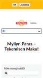 Mobile Screenshot of myllynparas.fi